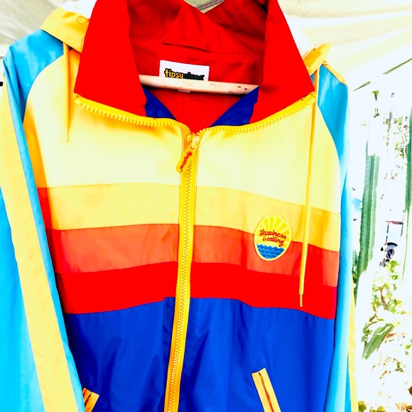 Tipsy Elves Other - Tipsy Elves limited edition Windbreaker with hidden hoody